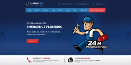 plumbing website